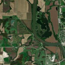 Eddyville High Resolution Satellite Map