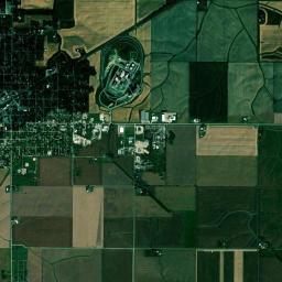Galva High Resolution Satellite Map