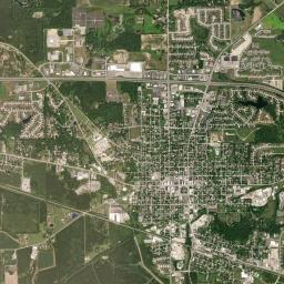 Columbia City High Resolution Satellite Map