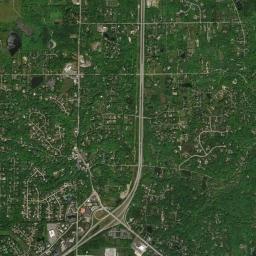 Montrose-Ghent High Resolution Satellite Map