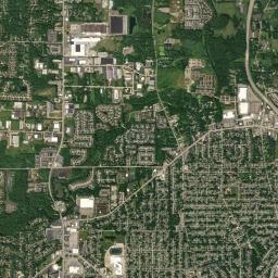 Cuyahoga Falls, OH locator map