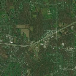 Churchill, OH locator map
