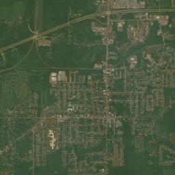 Hubbard High Resolution Satellite Map