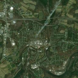 Brookville High Resolution Satellite Map