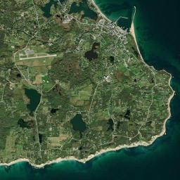 New Shoreham High Resolution Satellite Map
