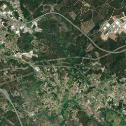 Recarei High Resolution Satellite Map