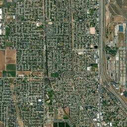 Sunset High Resolution Satellite Map