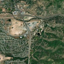 Uintah High Resolution Satellite Map