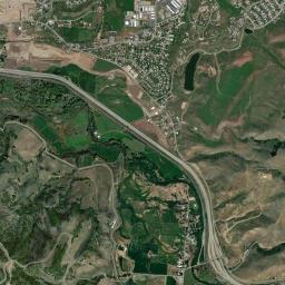 Mountain Green High Resolution Satellite Map