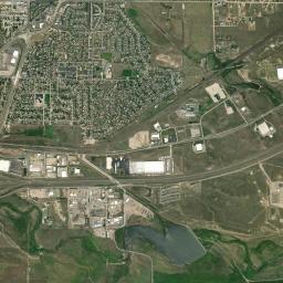 Cheyenne, WY locator map