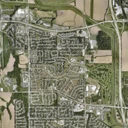 Bellevue, NE locator map