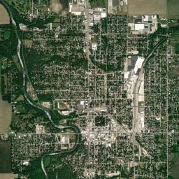Streator High Resolution Satellite Map