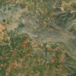 Campillo de Aragón High Resolution Satellite Map