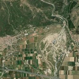 Íasmos High Resolution Satellite Map