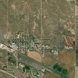 Chappell High Resolution Satellite Map