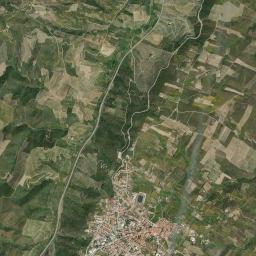 Vila Nova de Foz Côa High Resolution Satellite Map