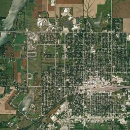 Creston High Resolution Satellite Map