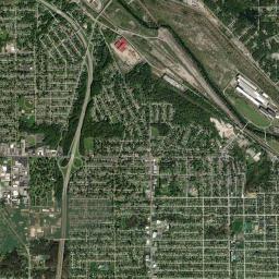 Campbell High Resolution Satellite Map