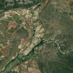 Estriégana High Resolution Satellite Map