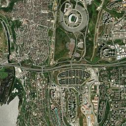 Küçükçekmece High Resolution Satellite Map
