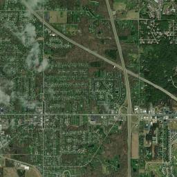 Canfield High Resolution Satellite Map