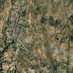 Néa Zíchni High Resolution Satellite Map