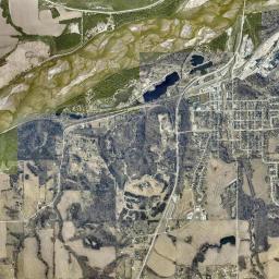 Louisville High Resolution Satellite Map