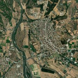 Polýkastro High Resolution Satellite Map