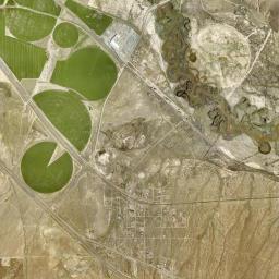 Aerial view of Golconda (petrified area)