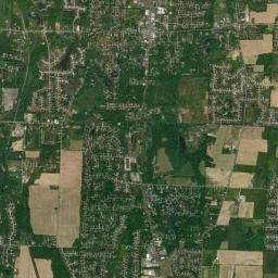 Uniontown High Resolution Satellite Map