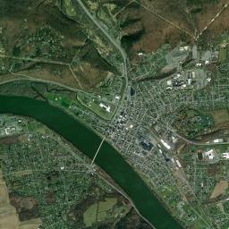 Danville High Resolution Satellite Map