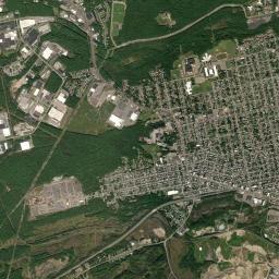West Hazleton High Resolution Satellite Map