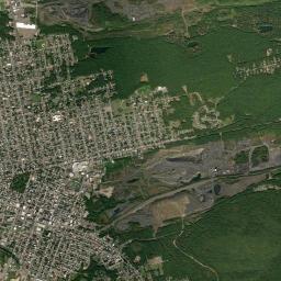 Hazleton High Resolution Satellite Map