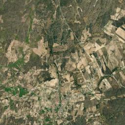 Algodres High Resolution Satellite Map