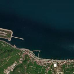 Piraziz İlçesi High Resolution Satellite Map