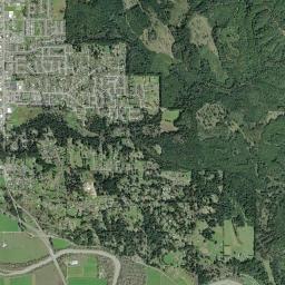 McKinleyville High Resolution Satellite Map