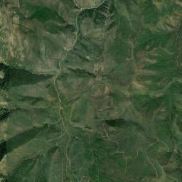 Aerial view of Arthur's Fork