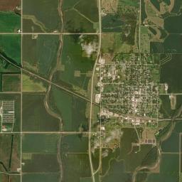 Villisca High Resolution Satellite Map