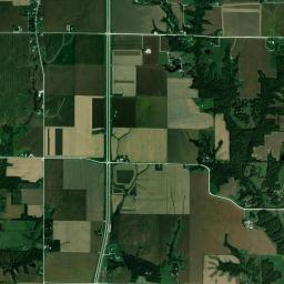 Des Moines County High Resolution Satellite Map