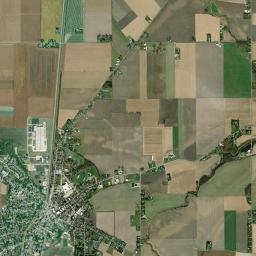 Columbus Grove High Resolution Satellite Map