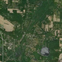 Clinton High Resolution Satellite Map