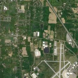 Greensburg High Resolution Satellite Map
