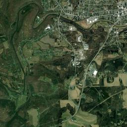 Punxsutawney High Resolution Satellite Map
