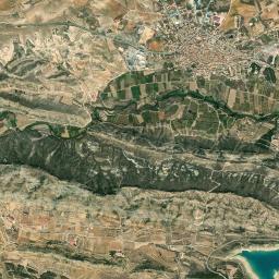 Calanda High Resolution Satellite Map