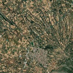 Rodolívos High Resolution Satellite Map