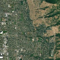 Bountiful High Resolution Satellite Map