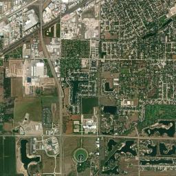 Grand Island, NE, USA Satellite Map