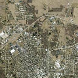 Huntington High Resolution Satellite Map