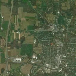 Columbiana High Resolution Satellite Map