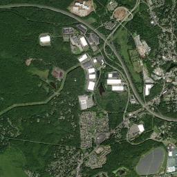 Stanhope High Resolution Satellite Map
